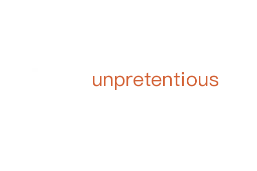 unpretentious